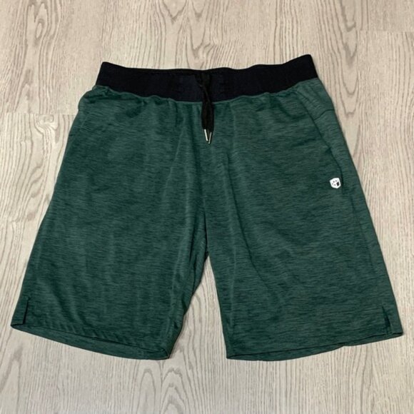 Born Primitive Green Training Shorts Performance Athletic Gym Workout Medium - Picture 1 of 10